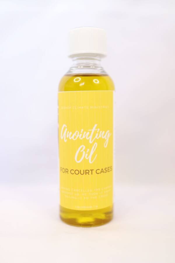 Anointed Oil For Court Cases