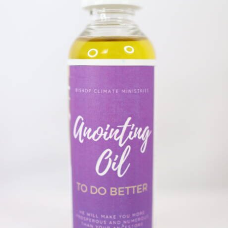 Anointing To Do Better Oil