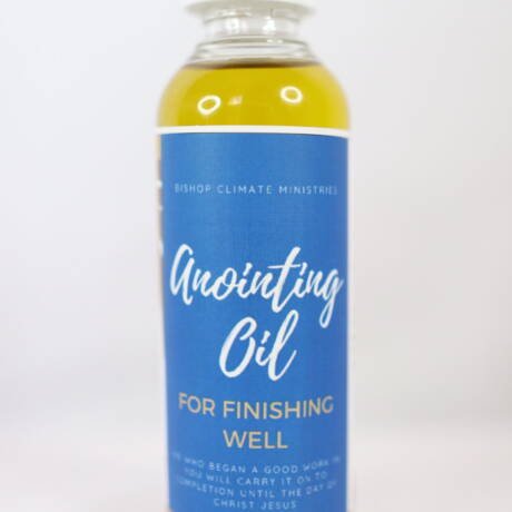 Anointing Oil To Finish Well