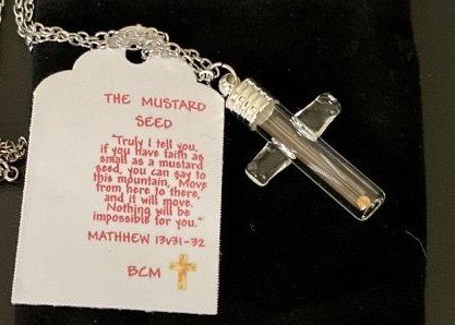 Unlock Divine Potential with Mustard Seed Cross by Master Prophet Climate