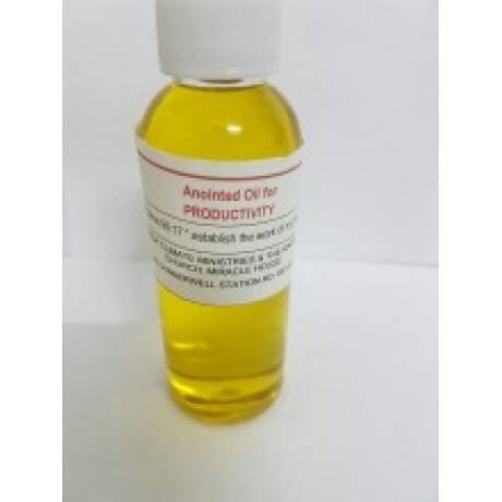 Anointed Oil For Divine Productivity