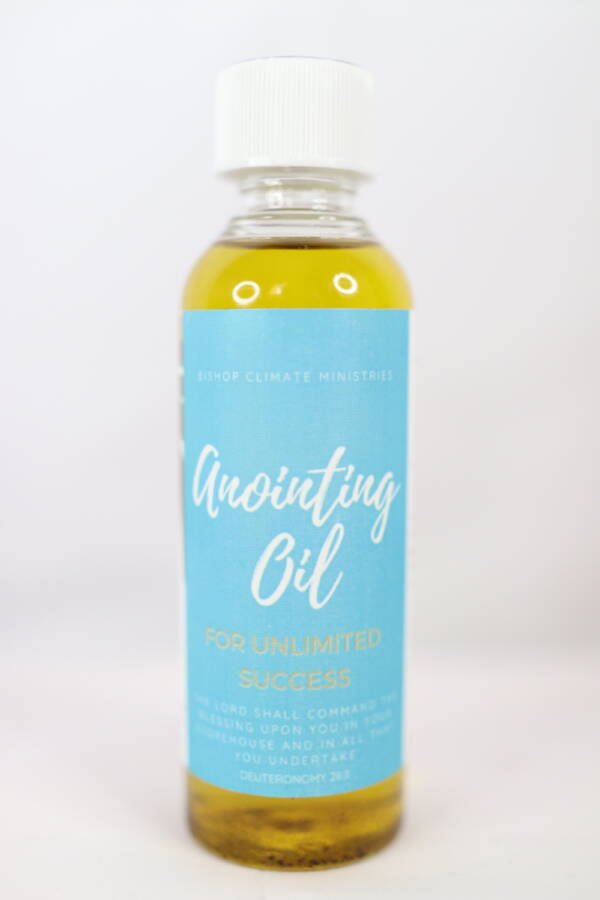Anointing Oil For Unlimited Success Oil