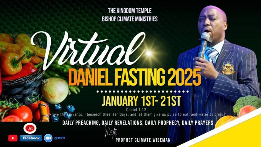 URGENT PROPHETIC INVITATION TO THE 21 DAYS OF DANIEL FASTING 1